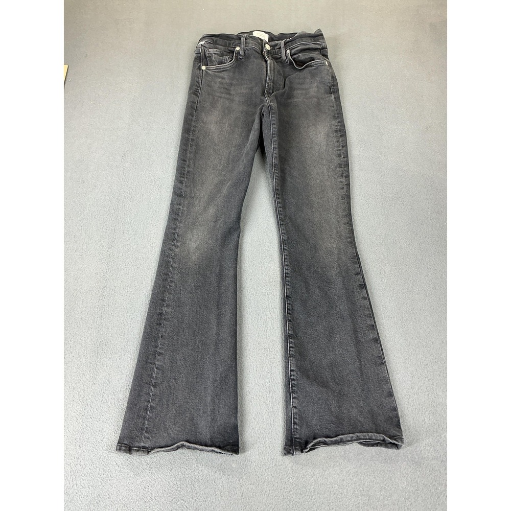 Citizens Of Humanity Jeans Womens 26 Gray Flared High Rise Emanuelle Stretch